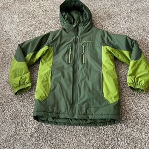 Boys jacket Columbia Youth Size 14-16 Green Jacket